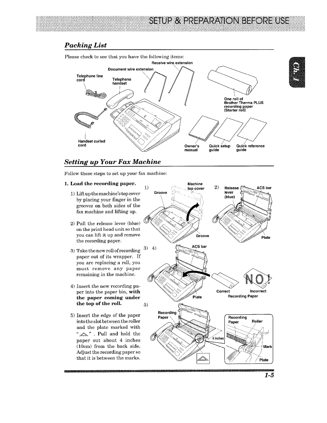 Brother 615 manual 