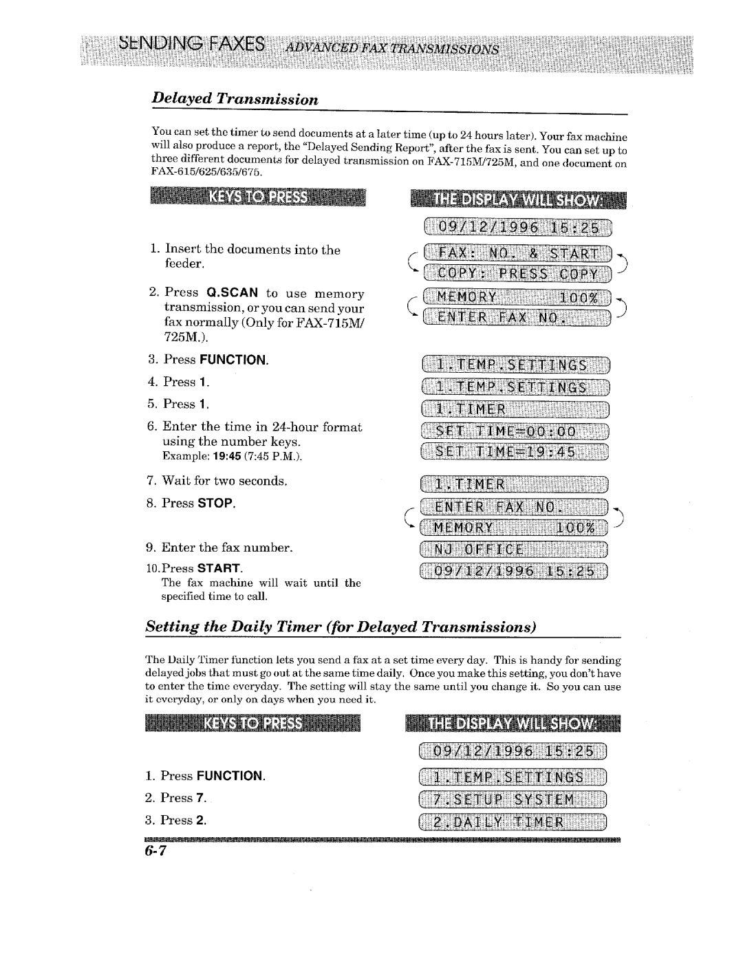 Brother 615 manual 