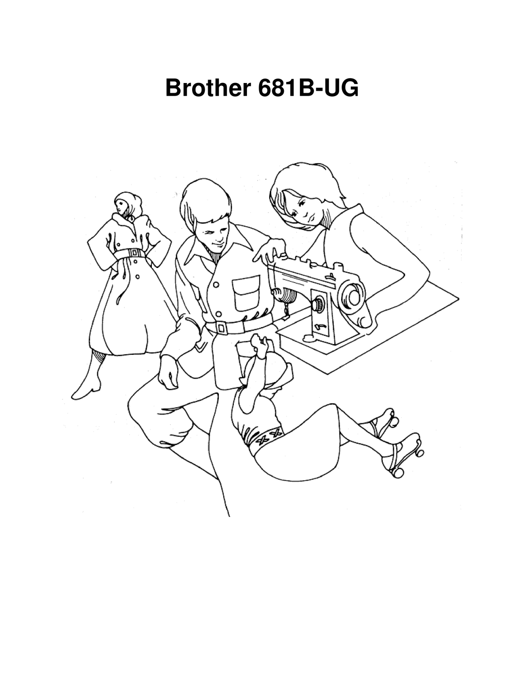 Brother manual Brother 681B-UG 