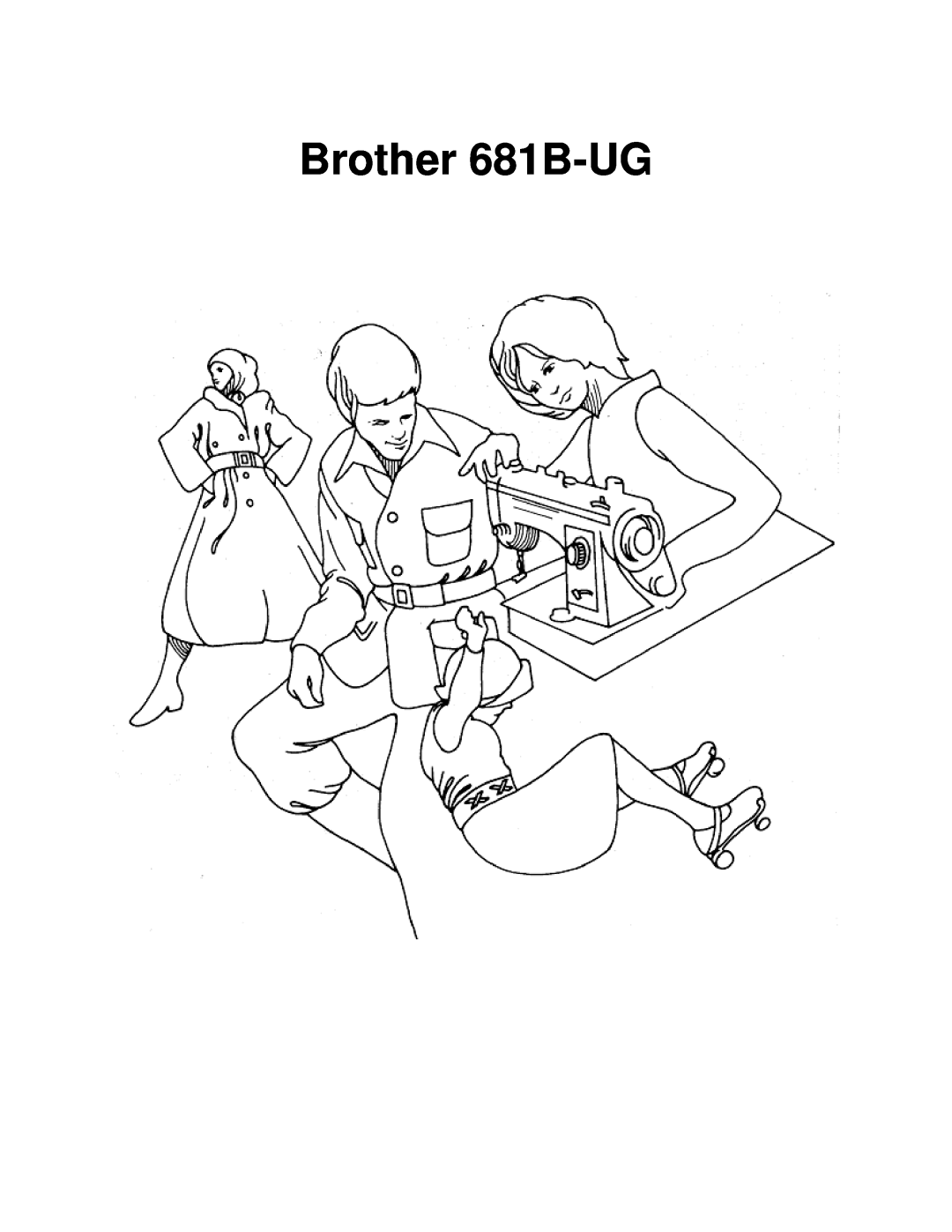 Brother manual Brother 681B-UG 