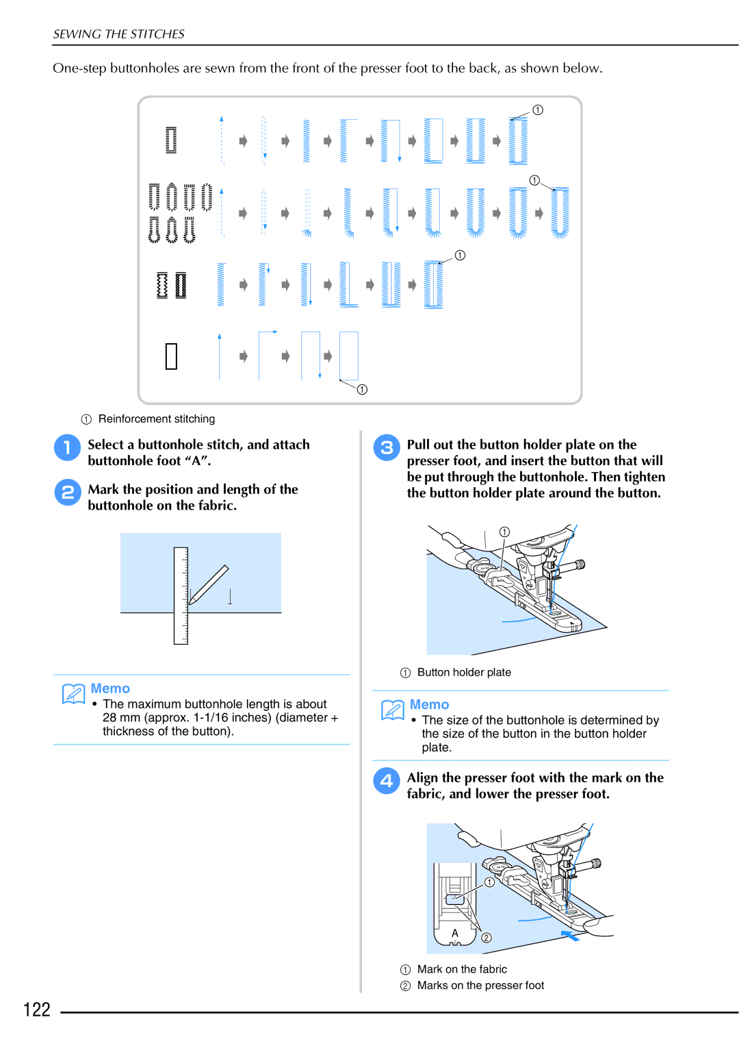 Brother 882-W01, 882-W02 operation manual 122 