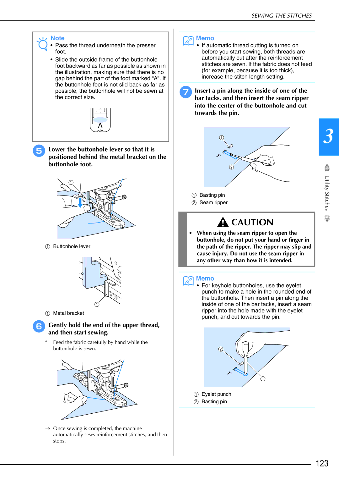 Brother 882-W02, 882-W01 operation manual 123 