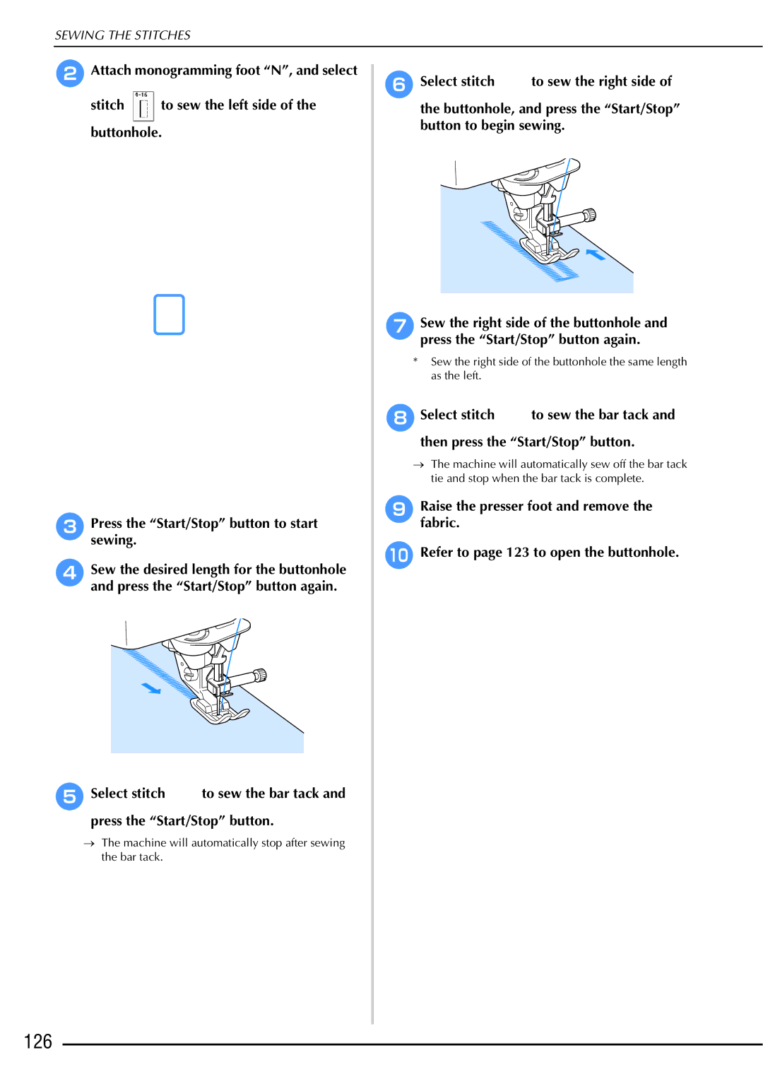 Brother 882-W01, 882-W02 operation manual 126 