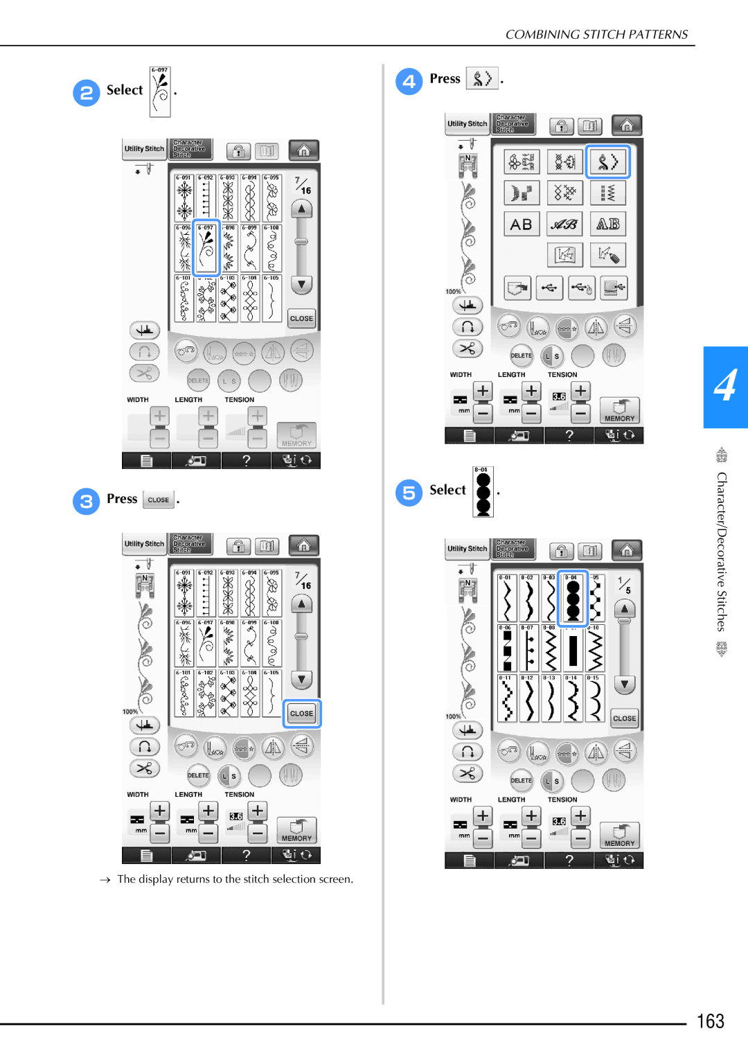 Brother 882-W02, 882-W01 operation manual 163 