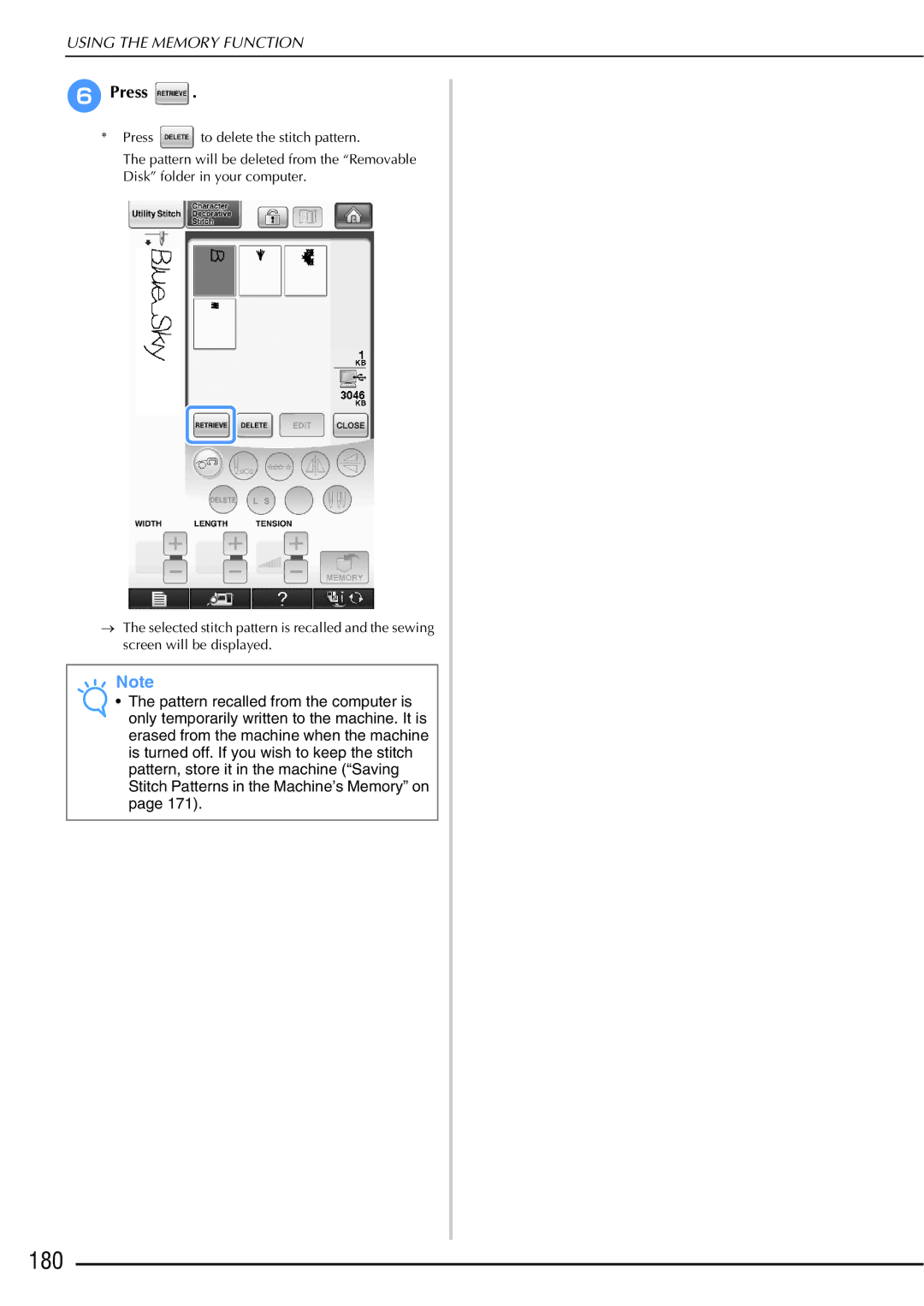 Brother 882-W01, 882-W02 operation manual 180 