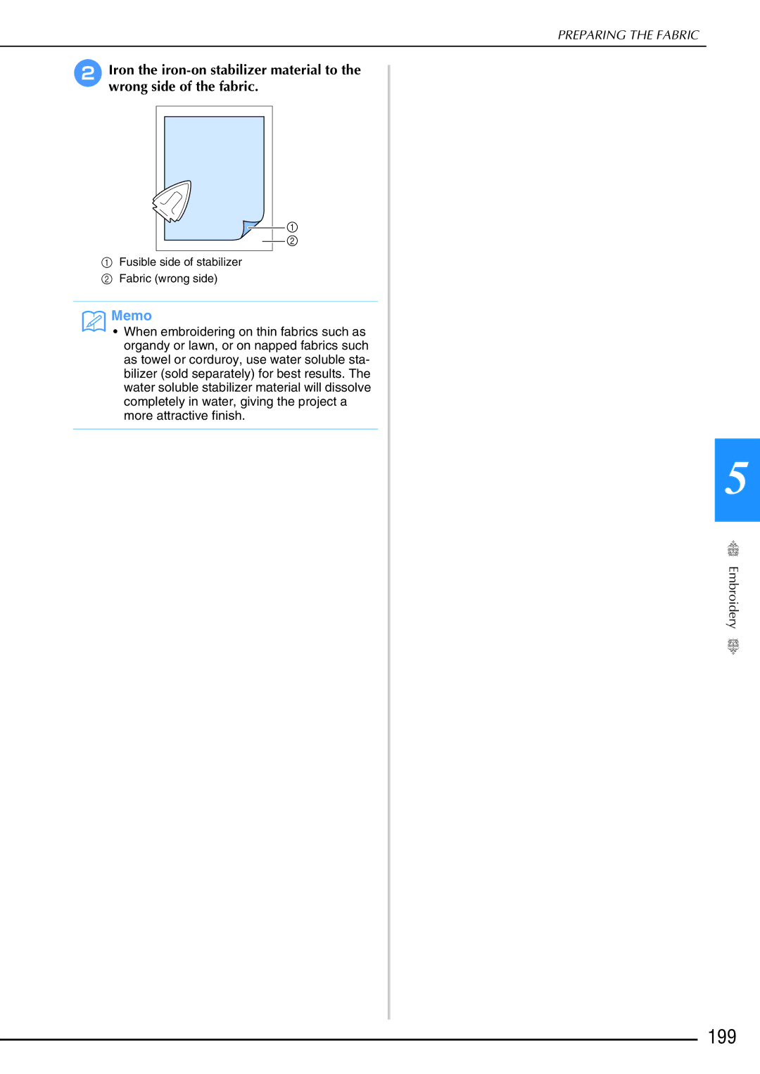 Brother 882-W02, 882-W01 operation manual 199 