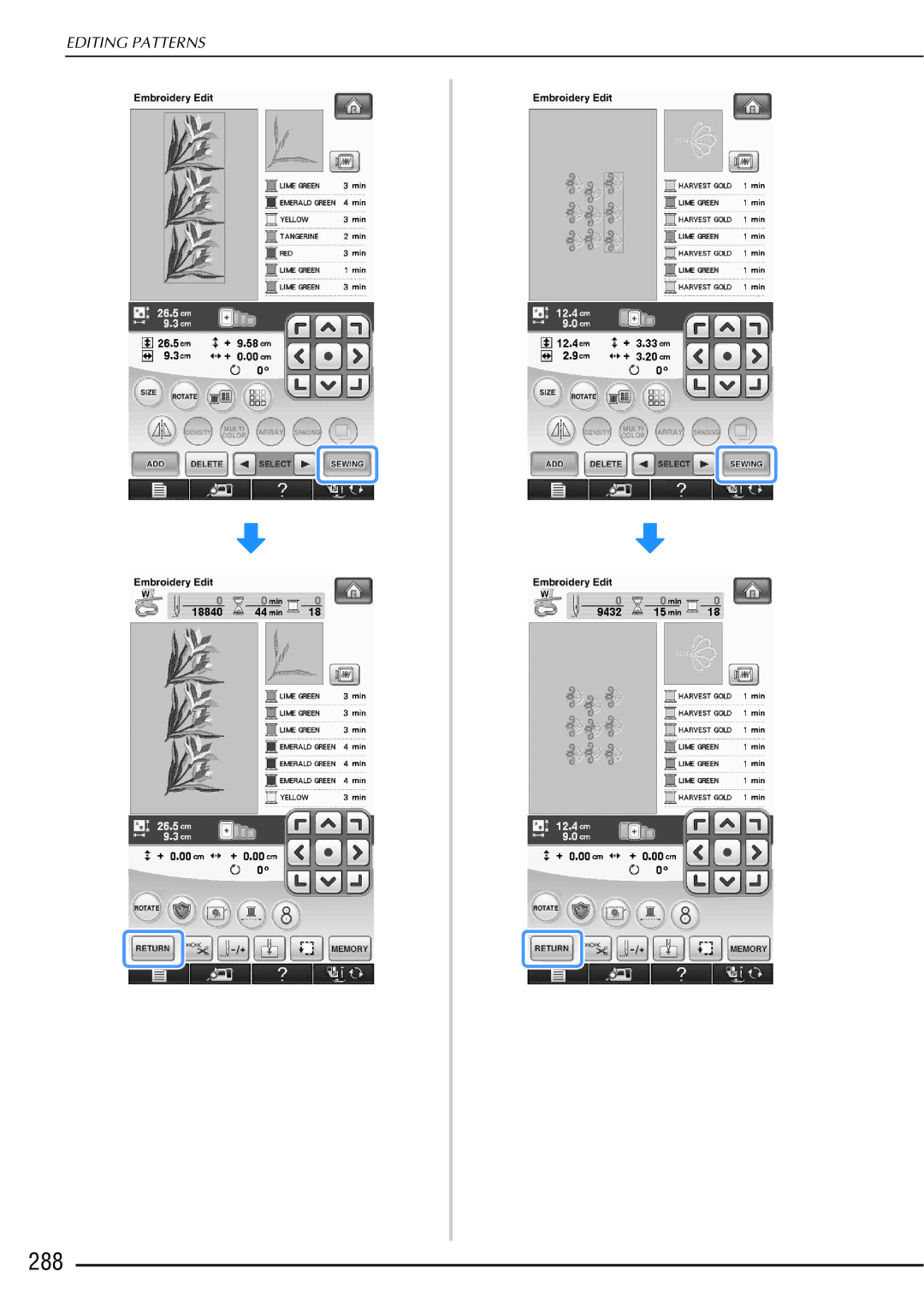 Brother 882-W01, 882-W02 operation manual 288 