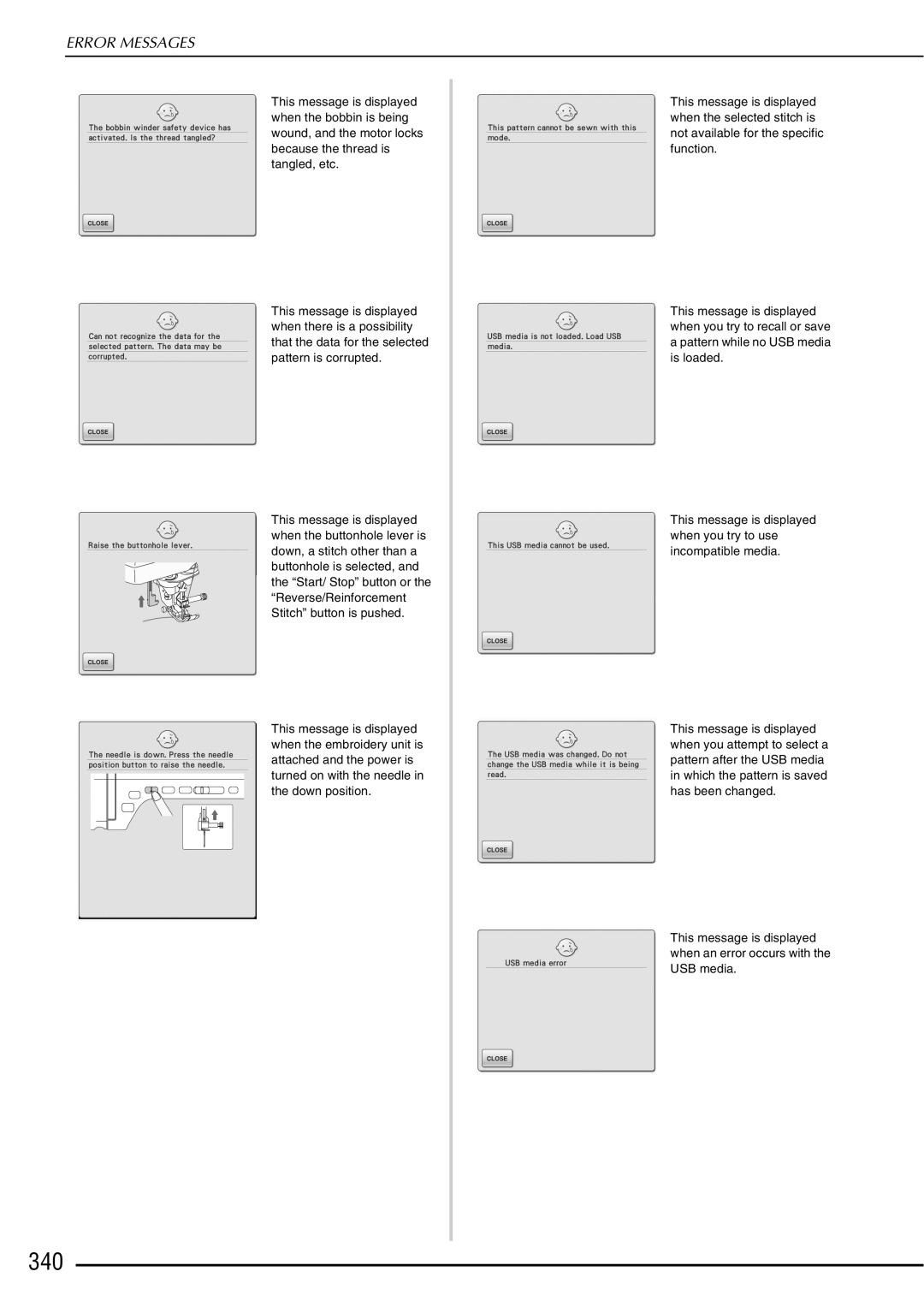 Brother 882-W01, 882-W02 operation manual 340 