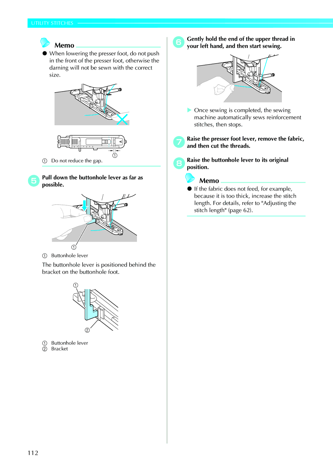 Brother 885-V35/V37 operation manual 112 