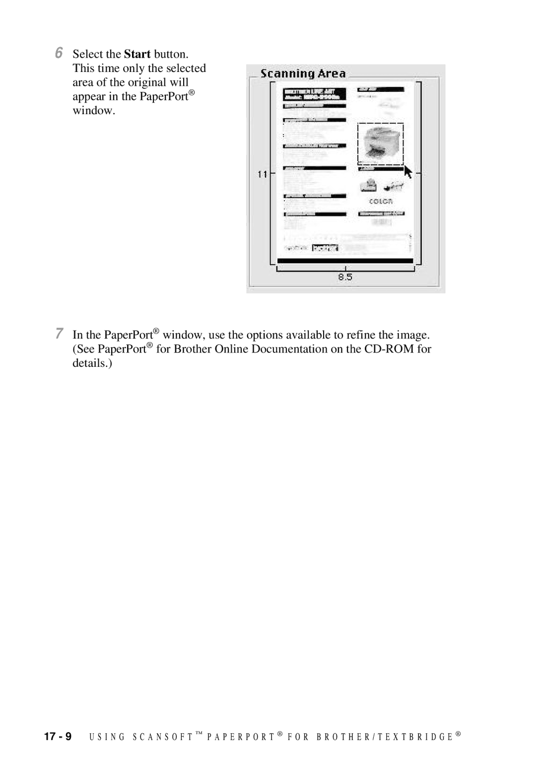 Brother 9200C owner manual 