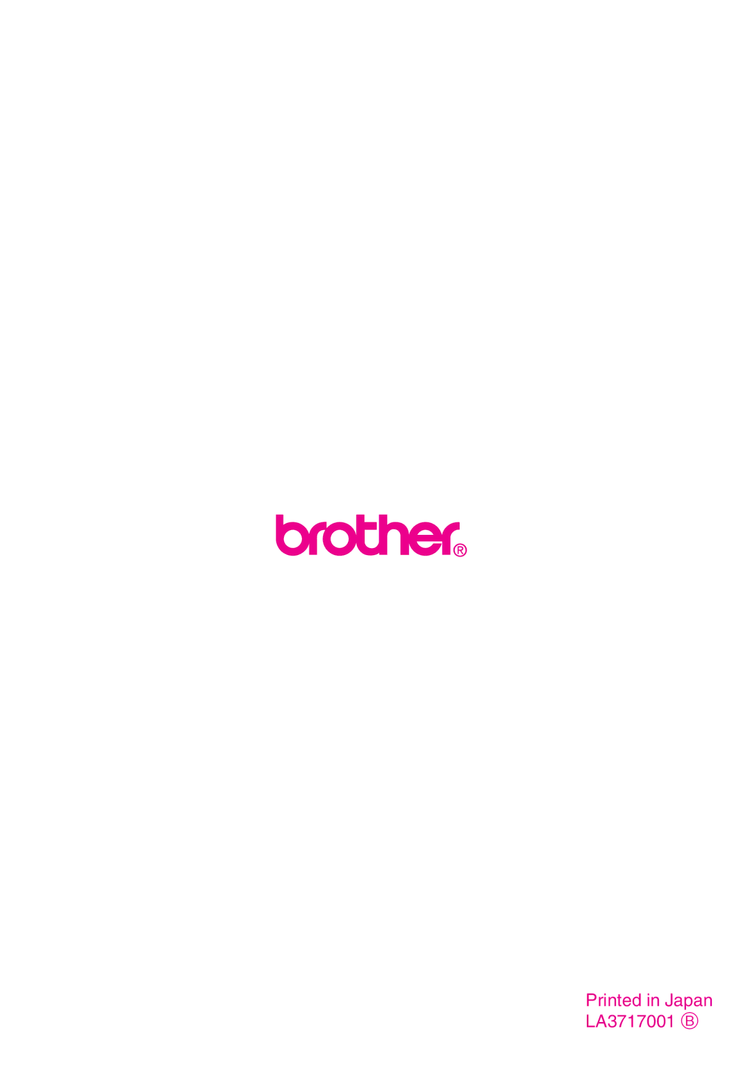 Brother 9200DX manual 