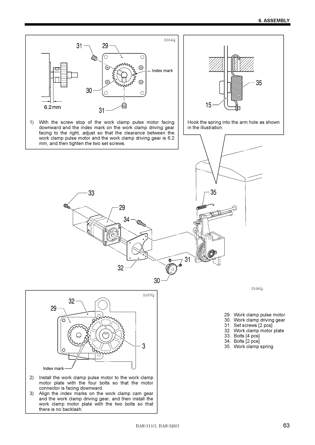 Brother BAS-311G service manual 5164Q 