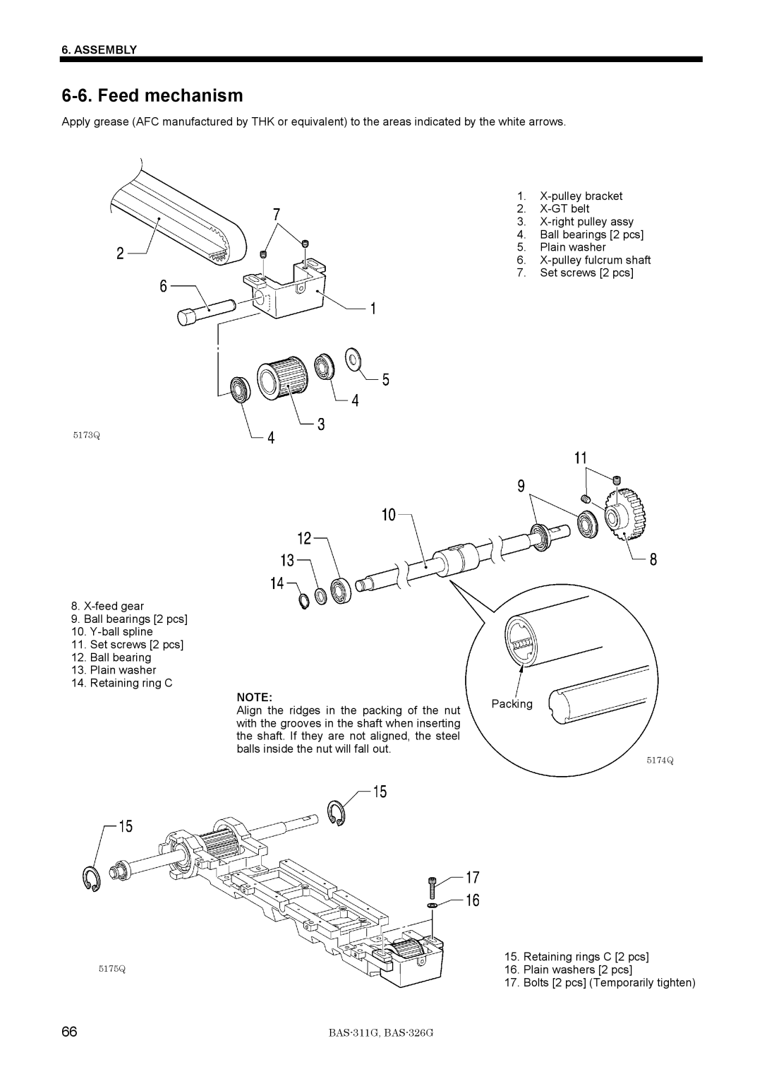 Brother BAS-311G service manual 5173Q 