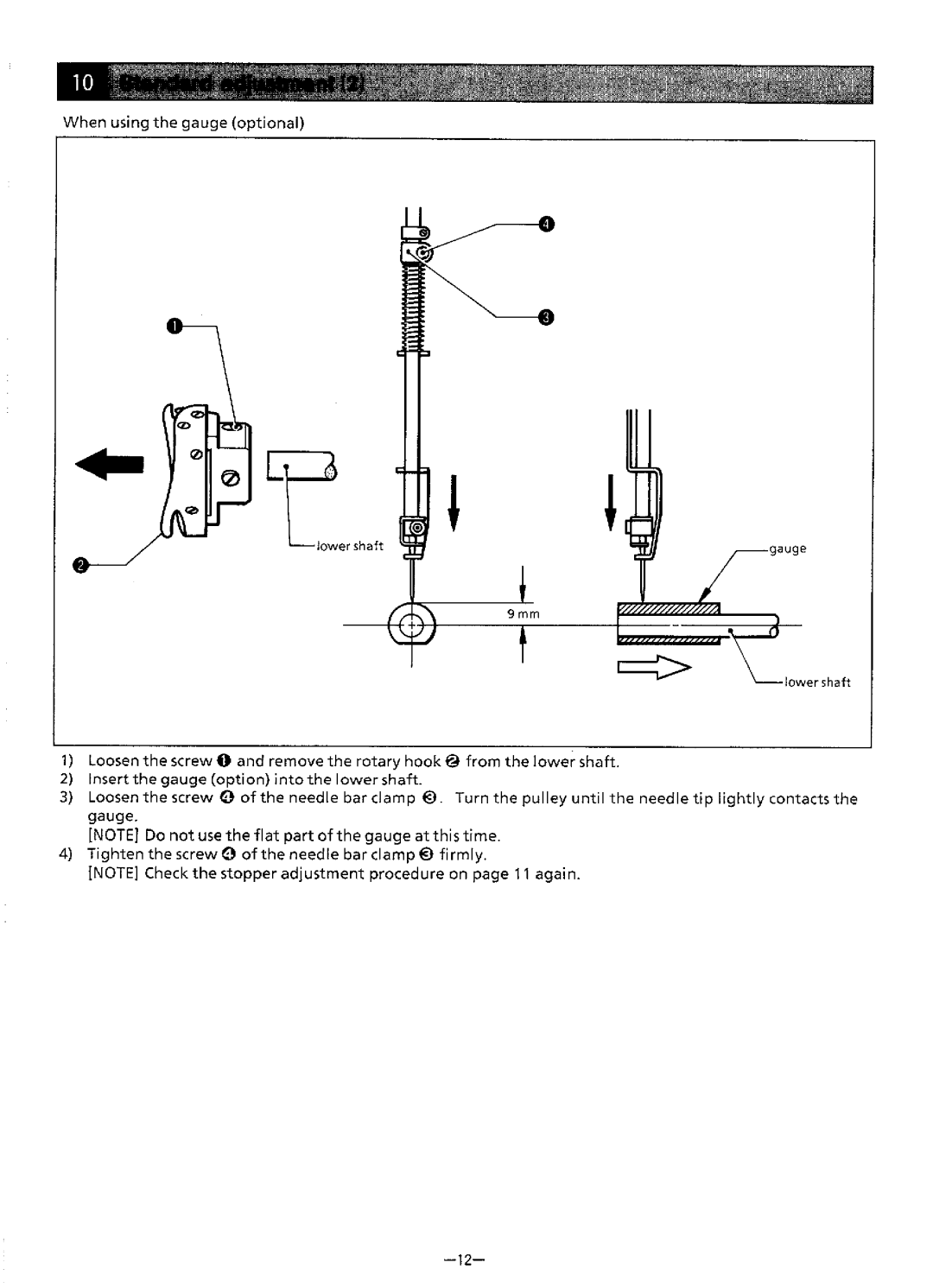 Brother BAS-411 manual 