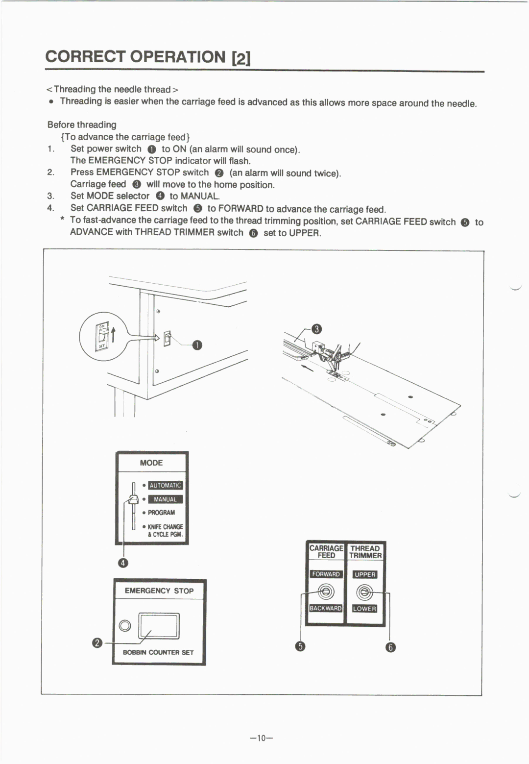 Brother BAS-610 manual 