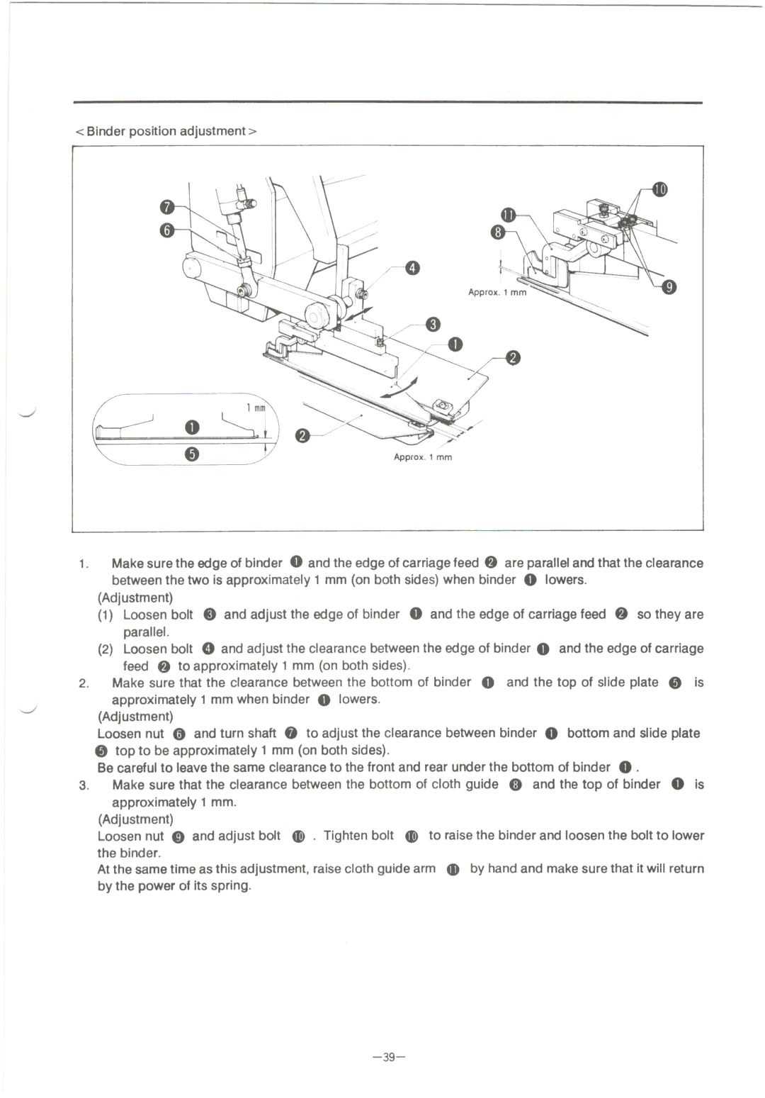 Brother BAS-610 manual 