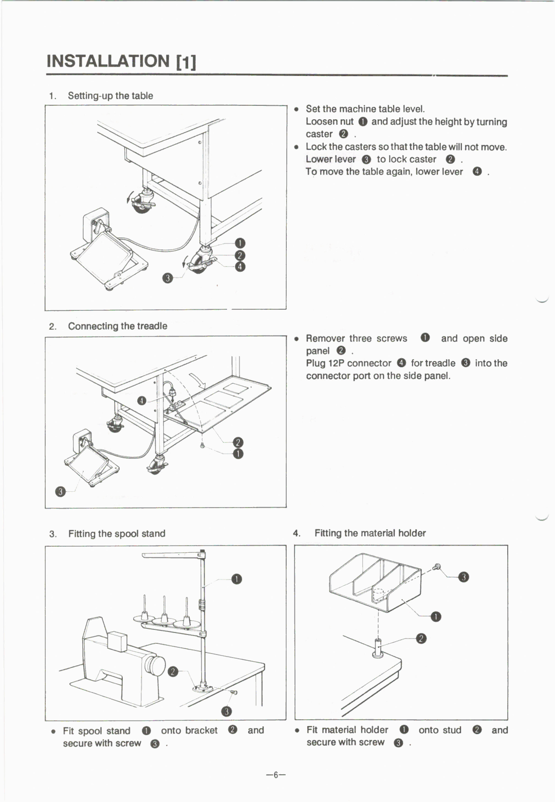 Brother BAS-610 manual 