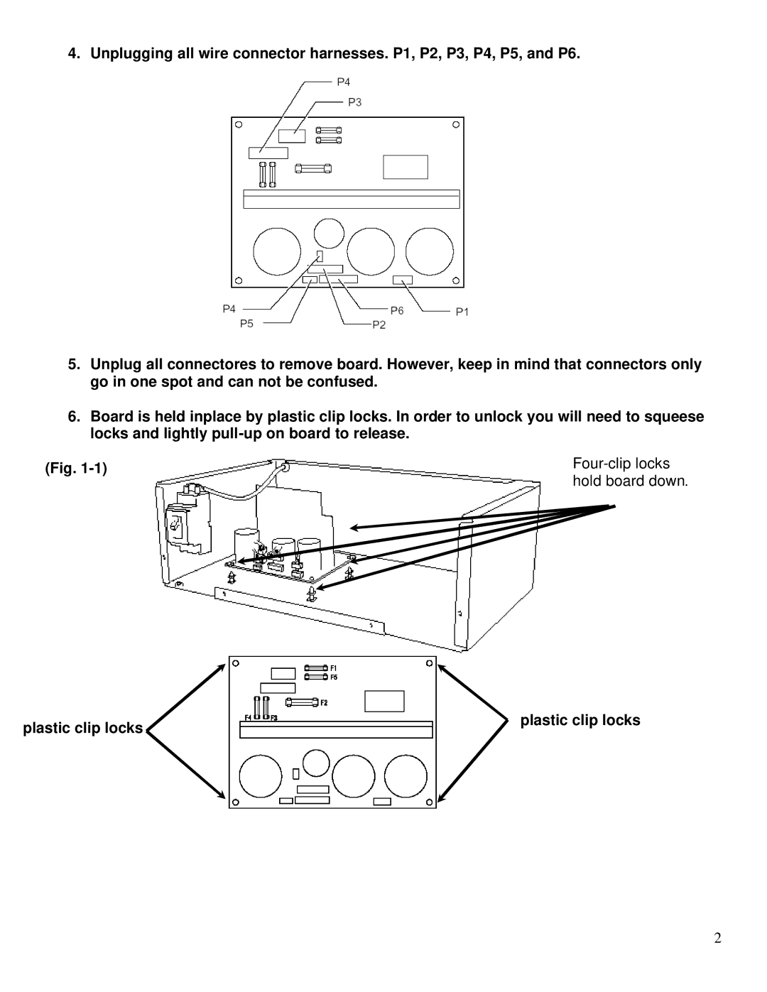 Brother BES-1216, BE-1201-PC, BES-916, BE-901-PC manual Plastic clip locks 