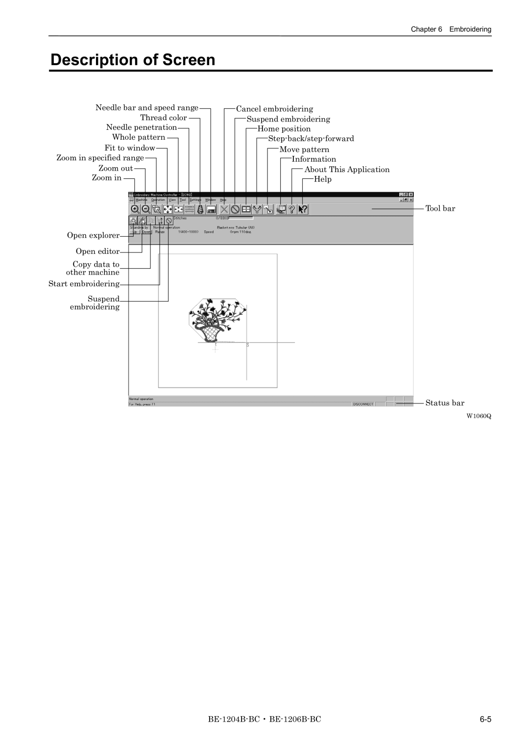 Brother BE-1204C-BC, BE-1206B-BC, BE-1204B-BC instruction manual W1060Q 