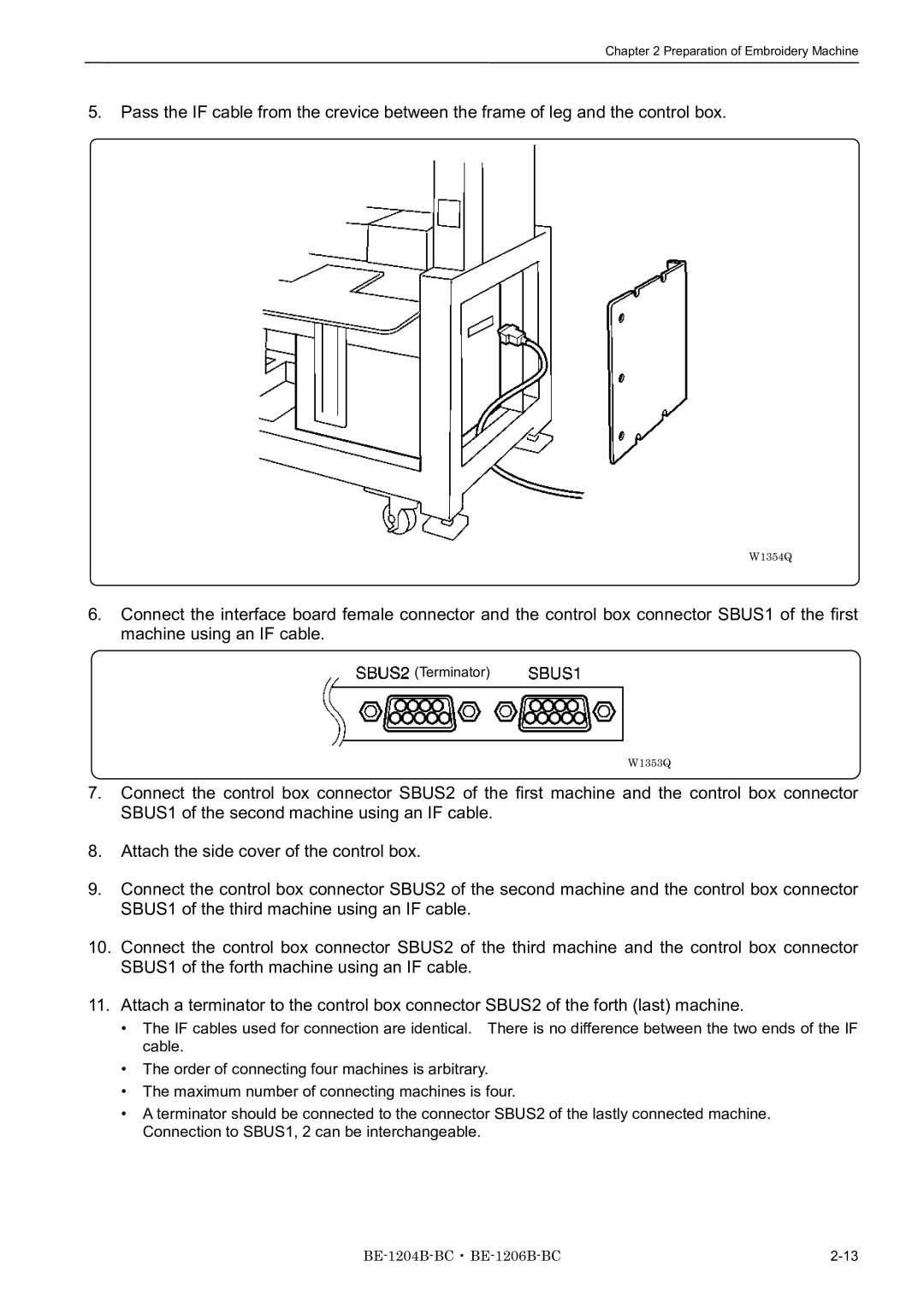 Brother BE-1204C-BC, BE-1206B-BC, BE-1204B-BC instruction manual Terminator 