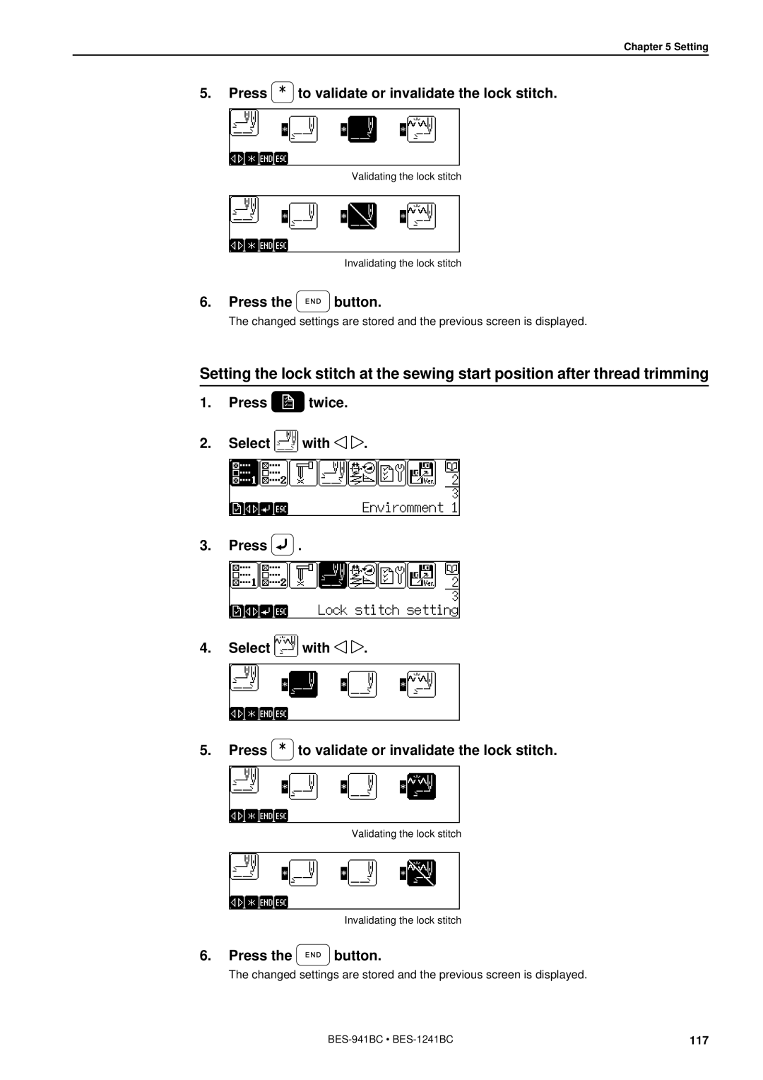 Brother BES-941BC instruction manual 117 