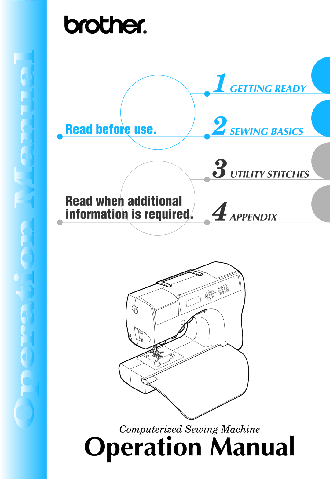 Brother CS-8150 manual 