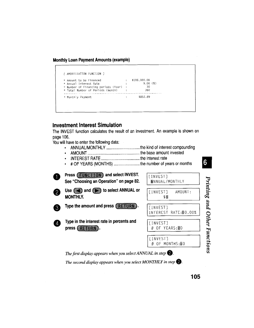 Brother 1000, CW - 600 manual 