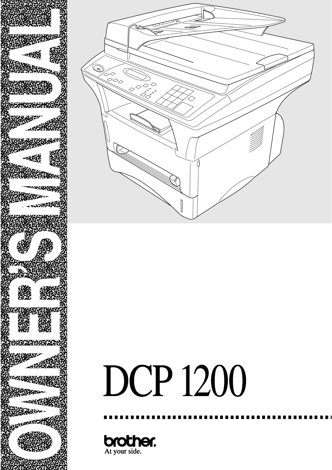 Brother DCP1200 manual Owner’S Manual 