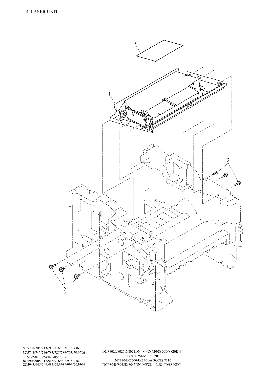 Brother DCP8045DN, DCP8040, MFC8840DN, MFC8440 manual 