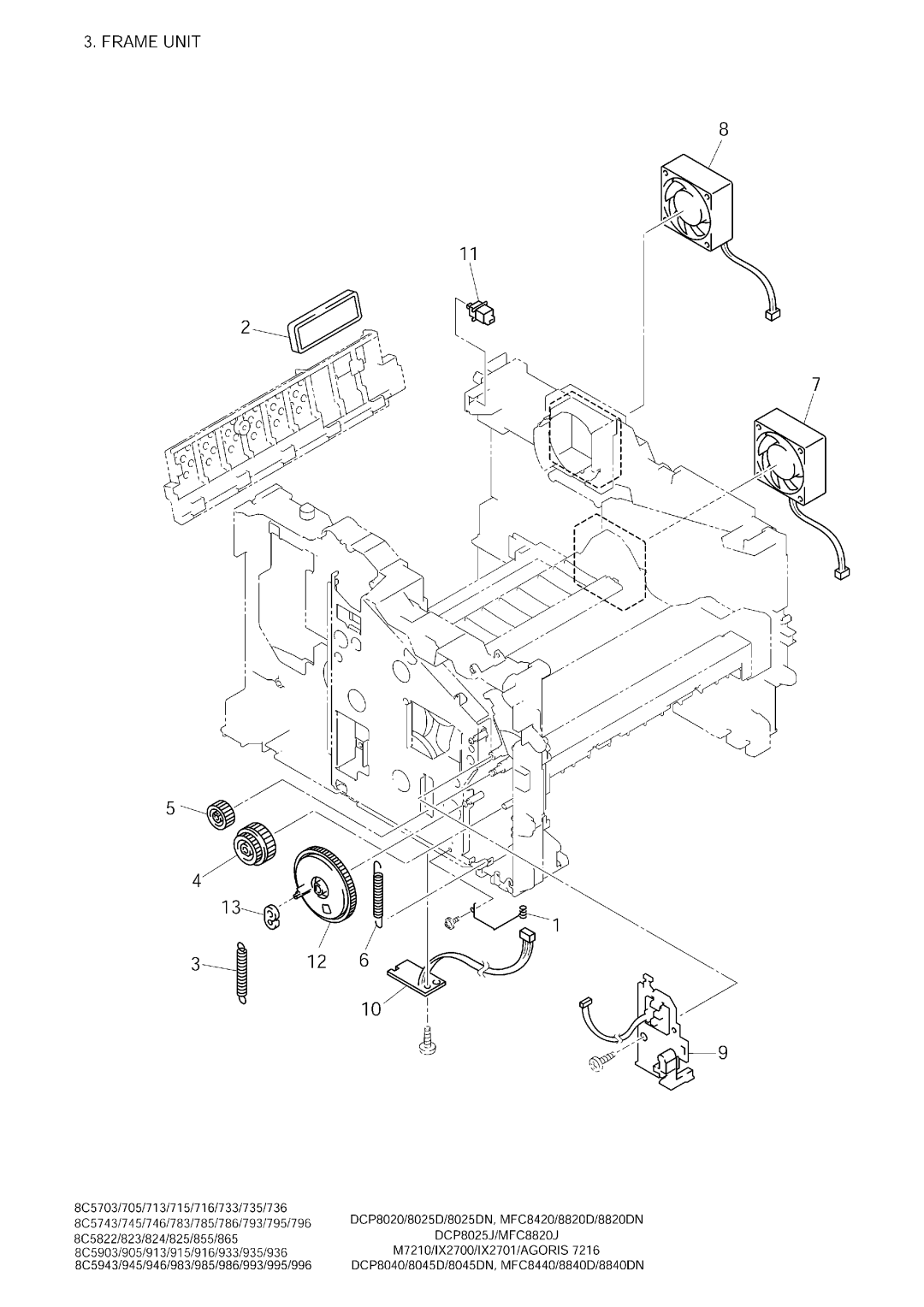 Brother DCP8040, DCP8045DN, MFC8840DN, MFC8440 manual 