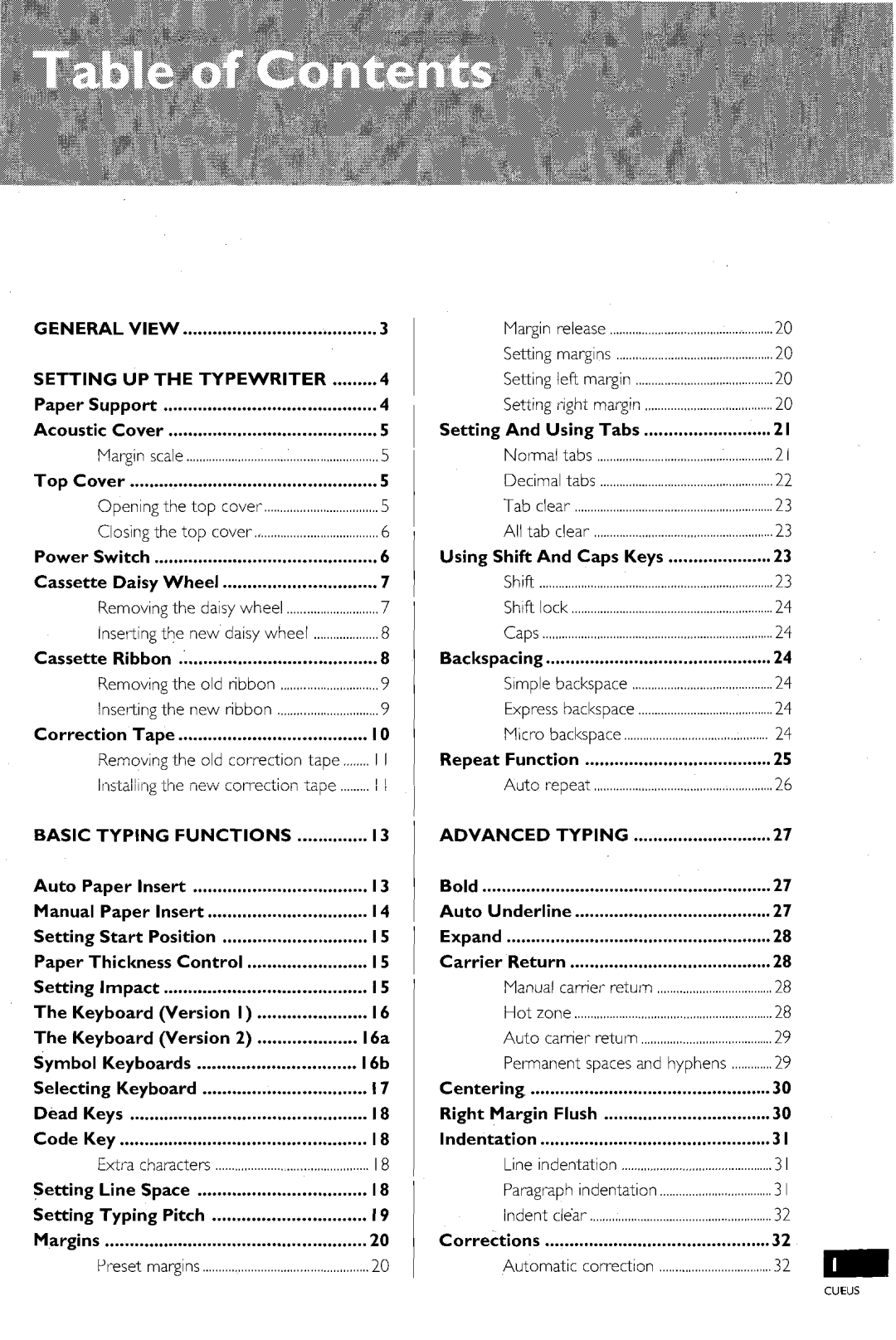 Brother CE-400, EM-430 manual 