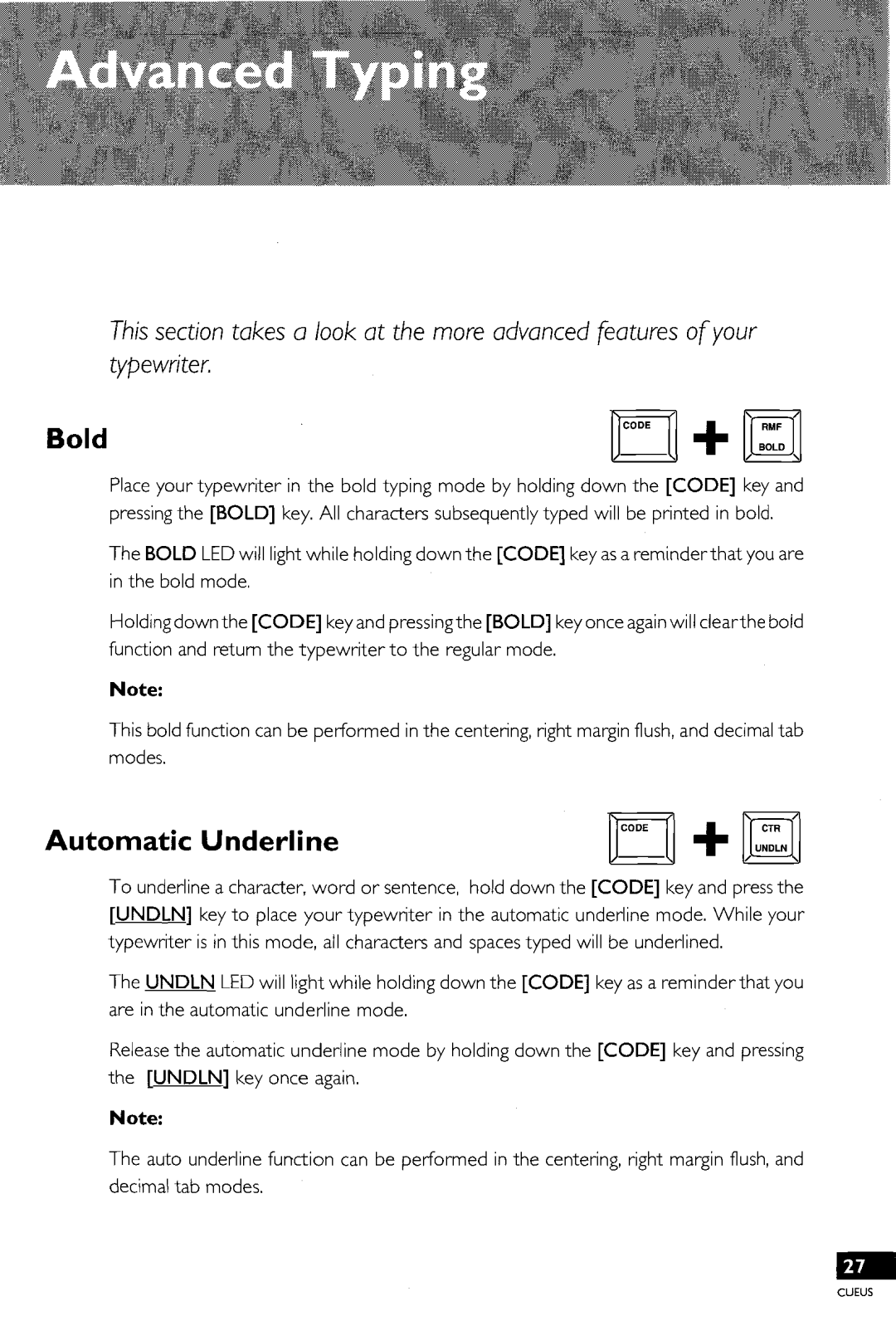 Brother CE-400, EM-430 manual 