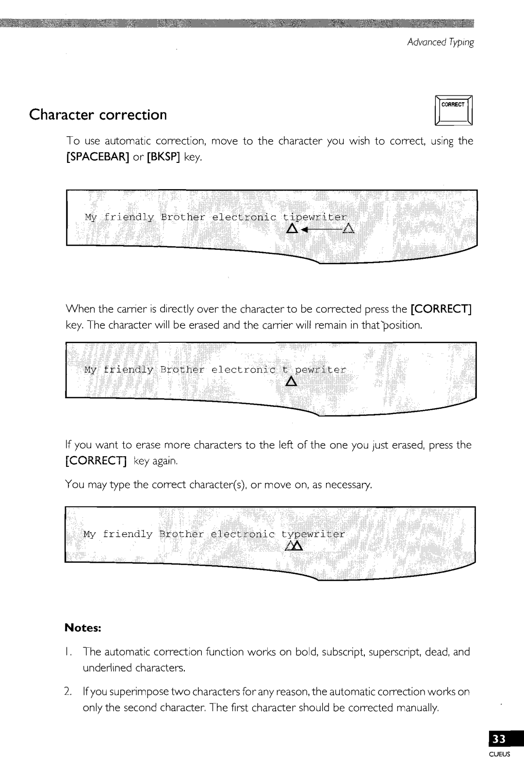 Brother CE-400, EM-430 manual 