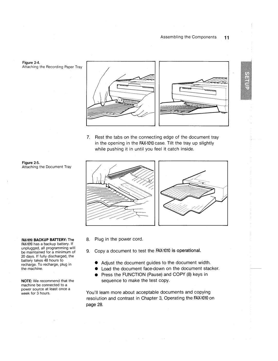 Brother FAX-1010 manual 