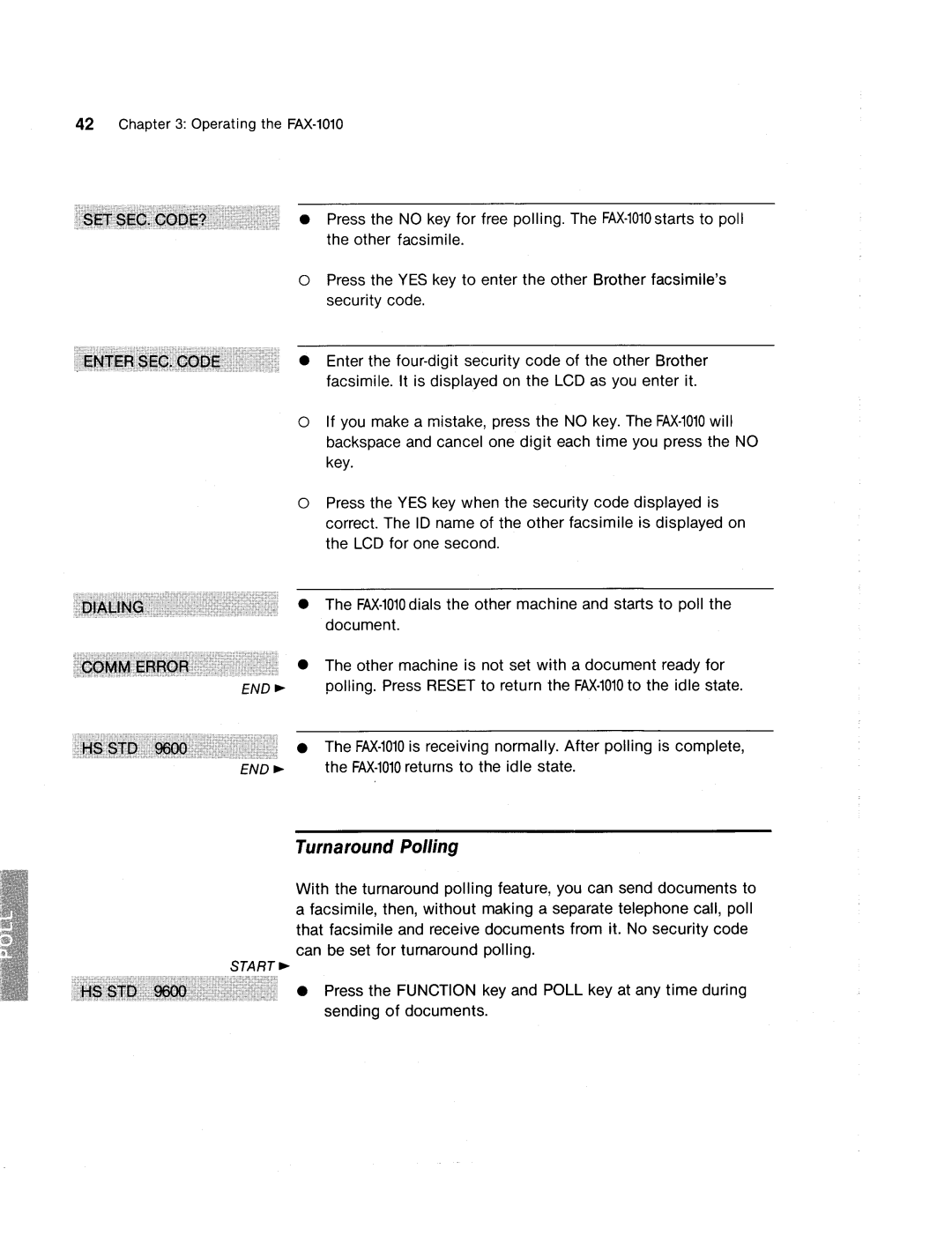 Brother FAX-1010 manual 