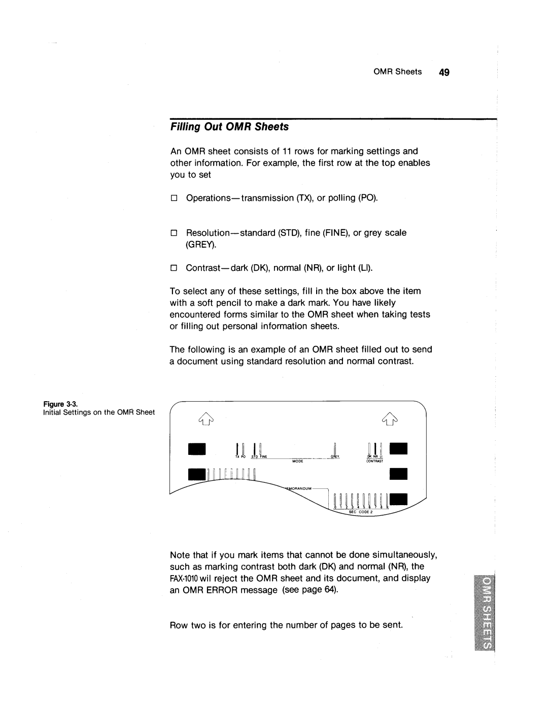 Brother FAX-1010 manual 