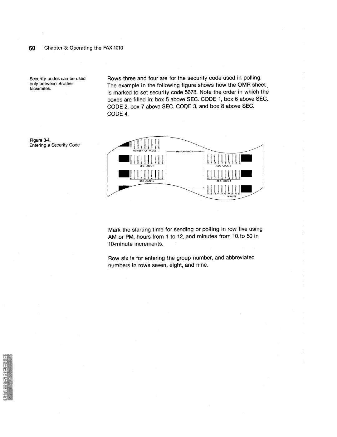 Brother FAX-1010 manual 