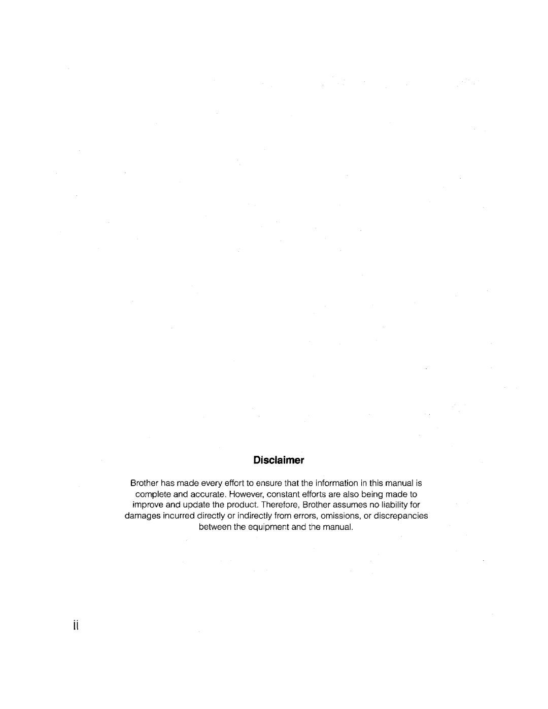 Brother FAX-2000P manual 