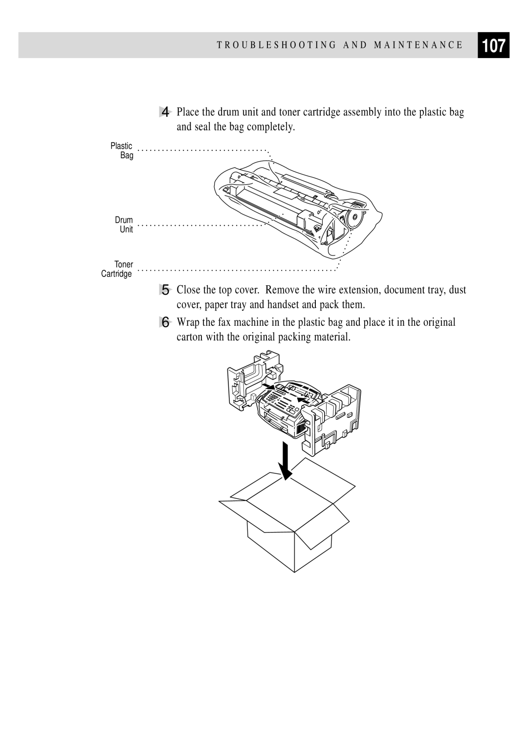 Brother FAX 3750, FAX 2750 manual 107 