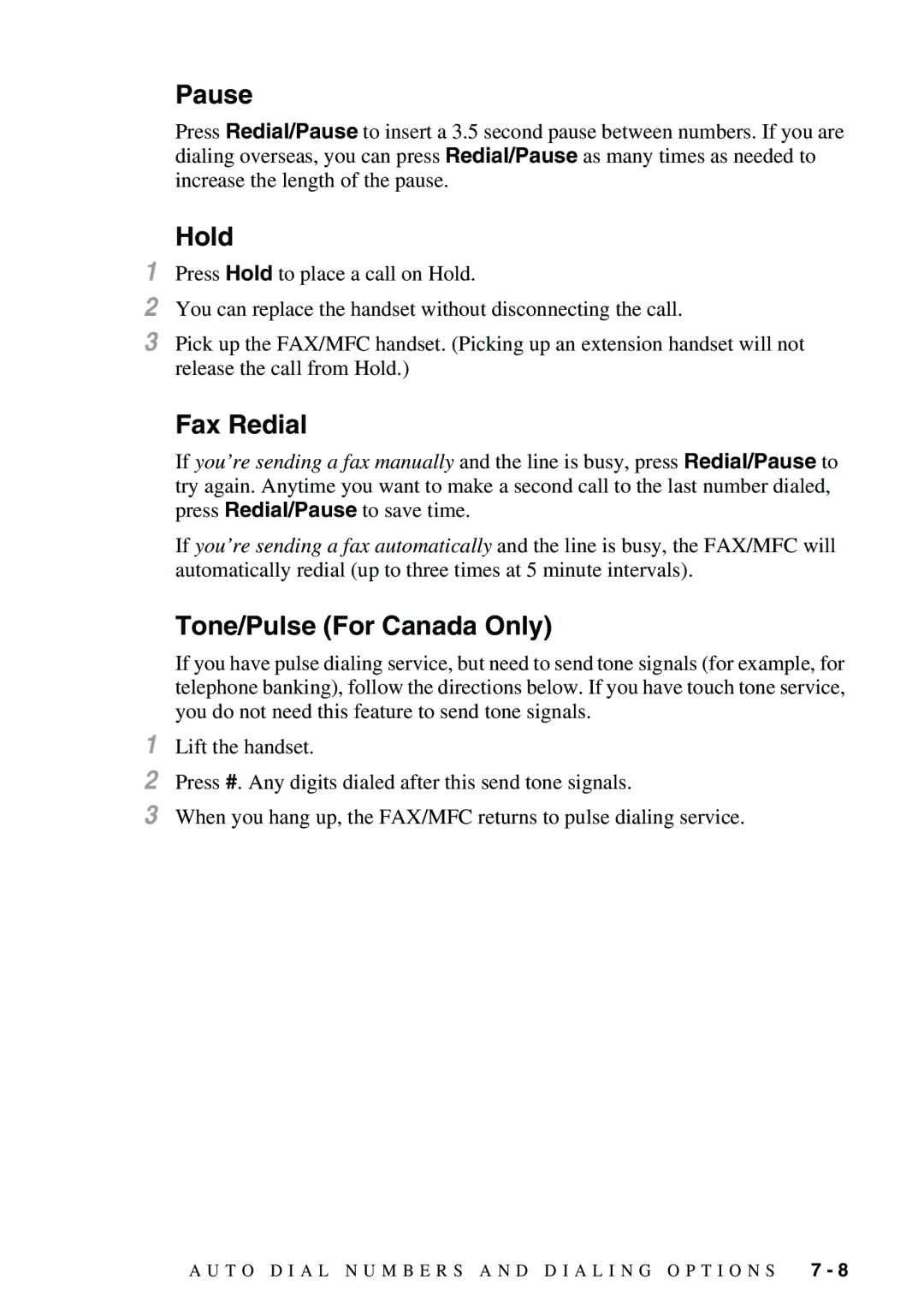 Brother FAX-3800, FAX-2900 owner manual 