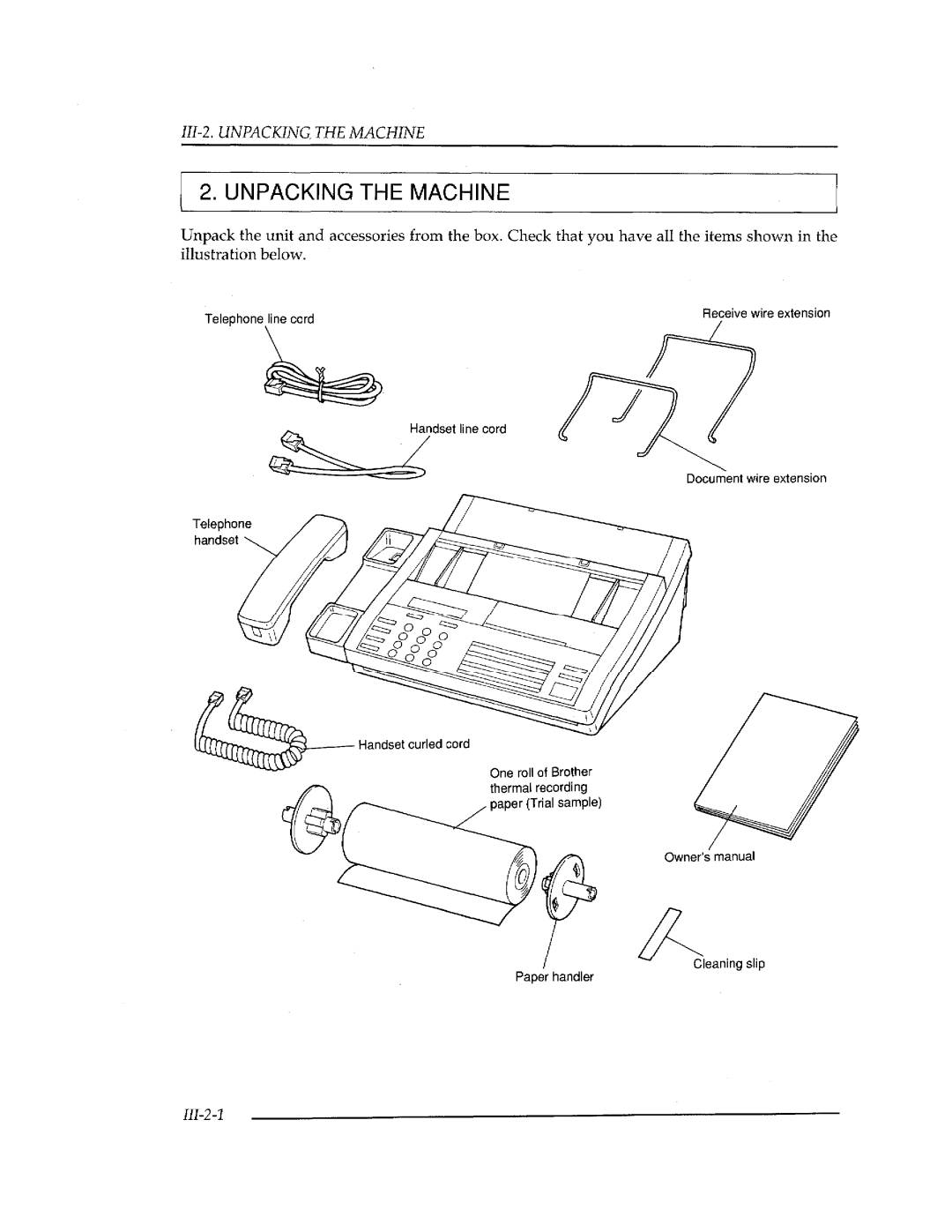 Brother FAX-400 manual 