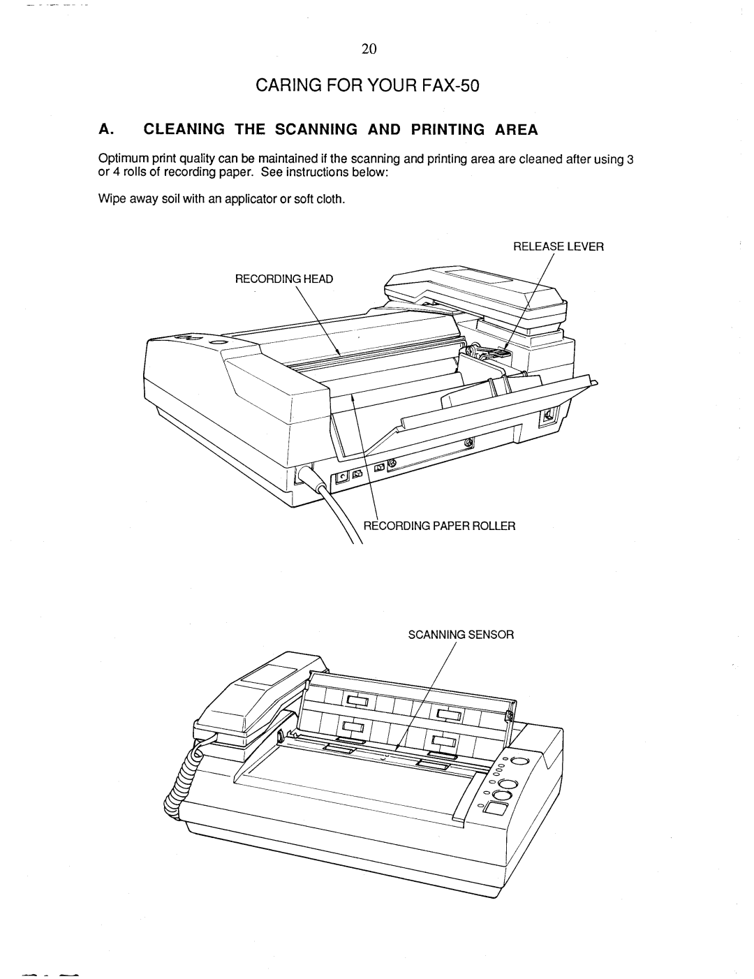 Brother FAX-50 manual 