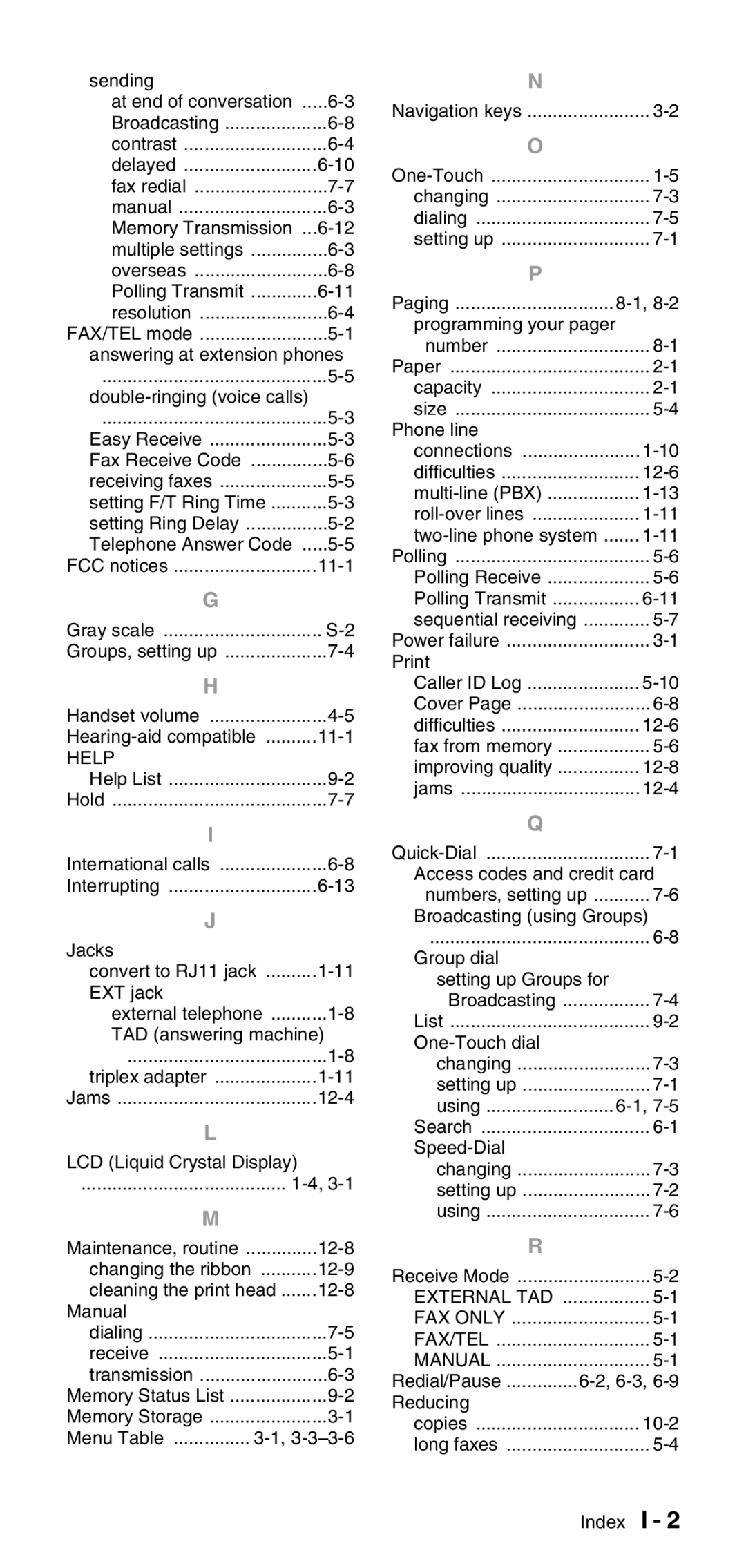 Brother FAX-575 manual Help 