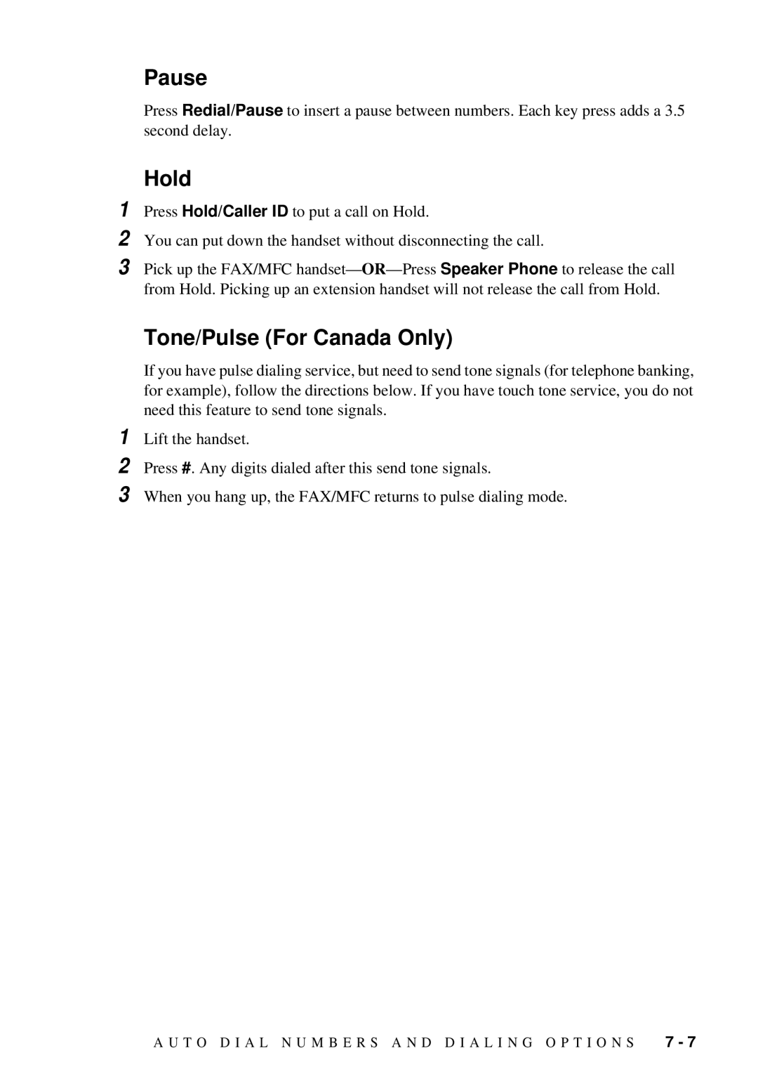 Brother FAX 580MC owner manual 