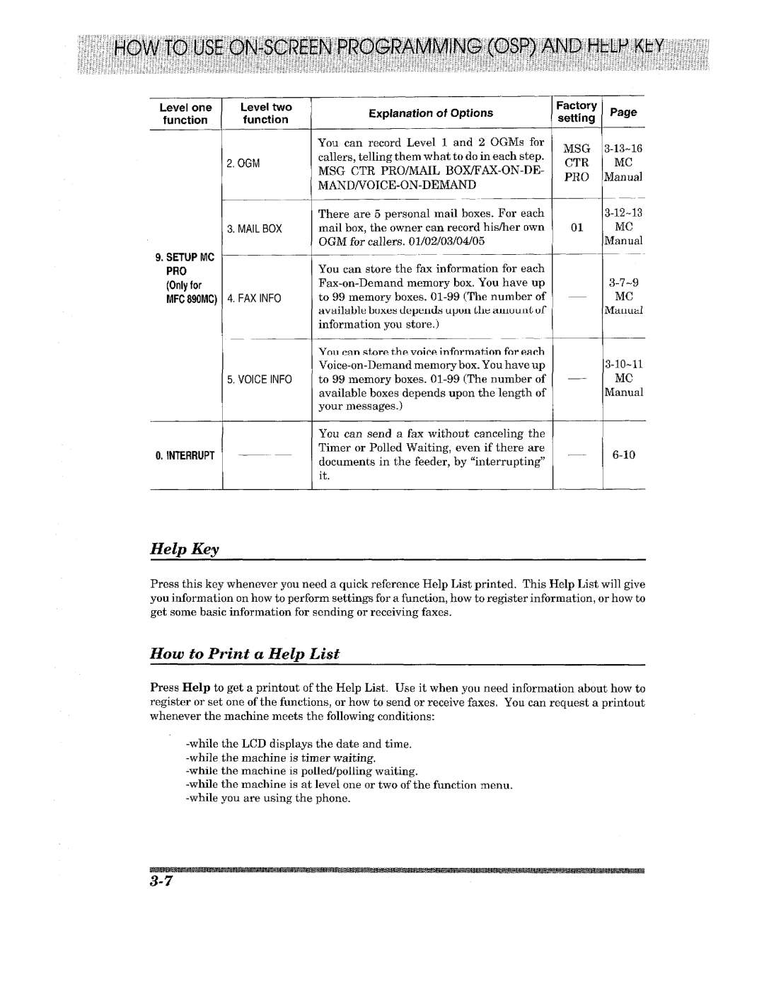 Brother MFC-670, FAX-675, FAX-615, FAX-625, FAX-635, MFC-890MC, MFC-690, MFC-695 manual 