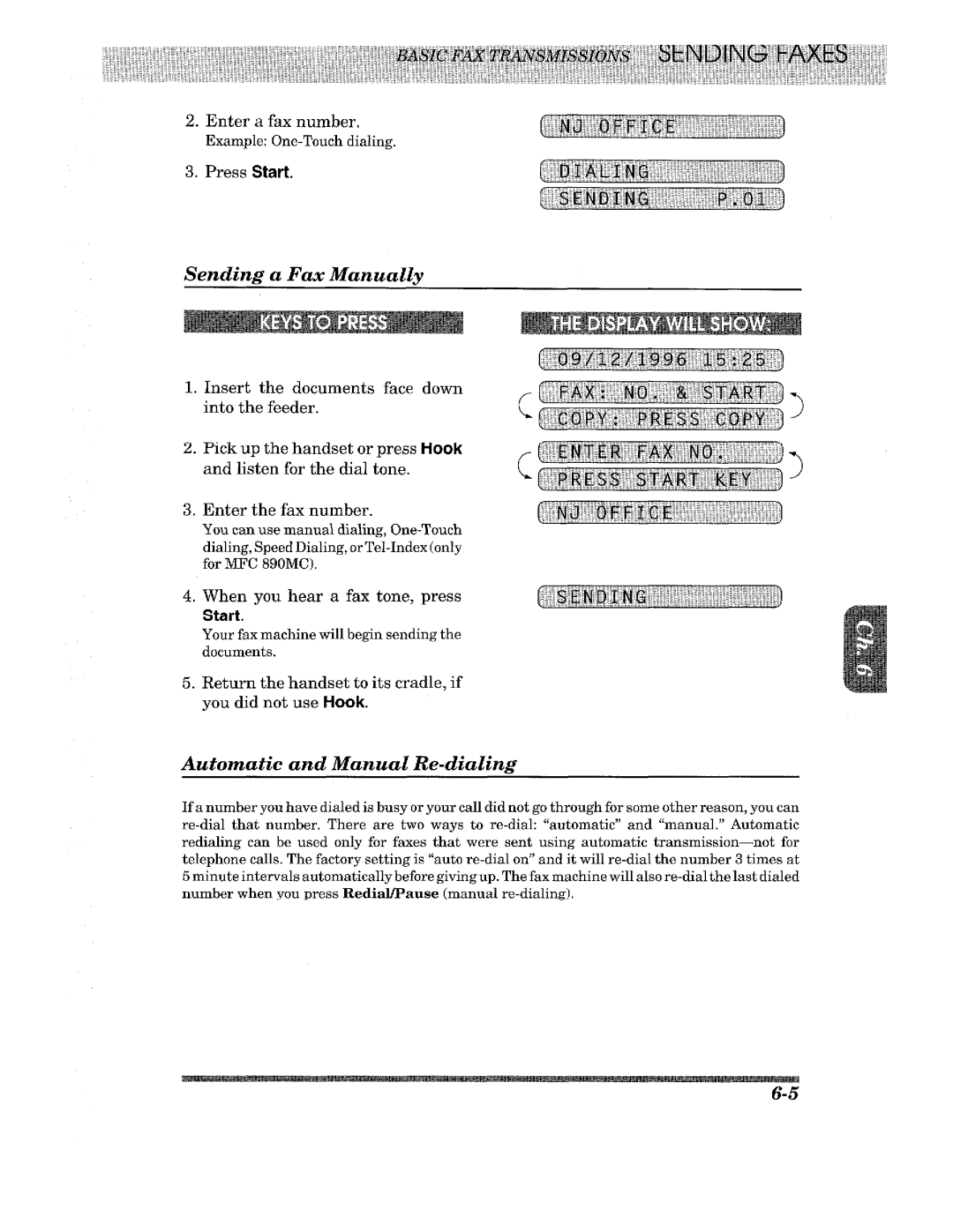 Brother FAX-615, FAX-675, FAX-625, FAX-635, MFC-890MC, MFC-690, MFC-670, MFC-695 manual 