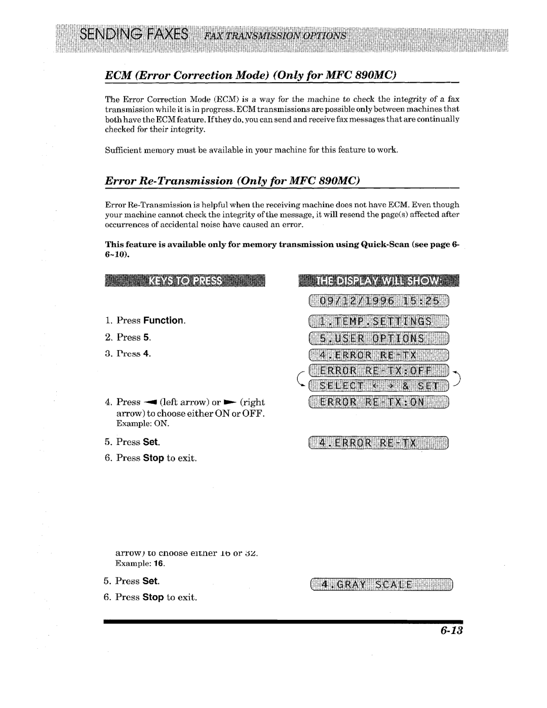 Brother FAX-675, FAX-615, FAX-625, FAX-635, MFC-890MC, MFC-690, MFC-670, MFC-695 manual 