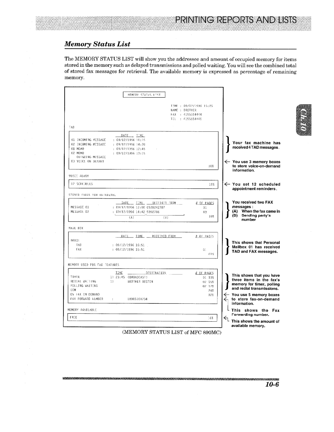 Brother FAX-635, FAX-675, FAX-615, FAX-625, MFC-890MC, MFC-690, MFC-670, MFC-695 manual 