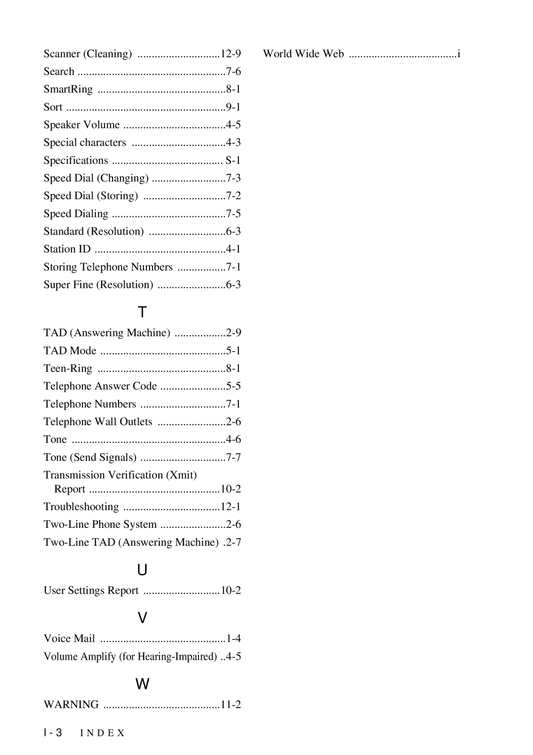 Brother FAX-775 owner manual 11-2 