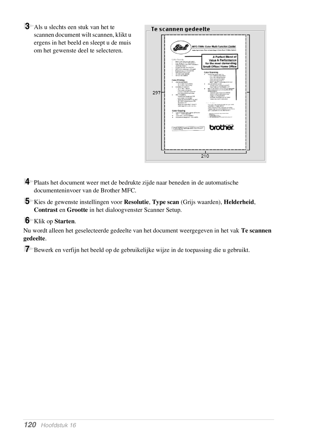 Brother MFC-9070, FAX-8070P manual Hoofdstuk 